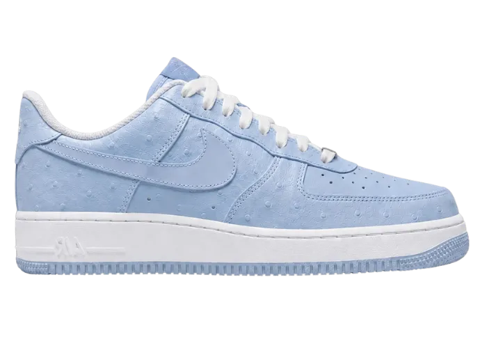 Travis Scott's Next Nike Air Force 1 Features Blue Ostrich Leather